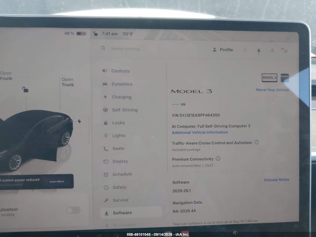 Tesla Model 3 Rear-wheel Drive 2023 5YJ3E1EA8PF464350 Image 7