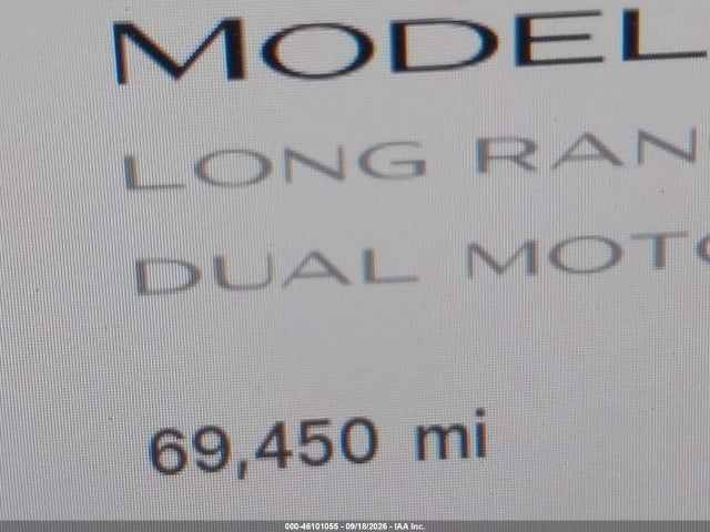 5YJ3E1EB7NF326272 Tesla Model 3 Long Range Dual Motor All-wheel Drive
