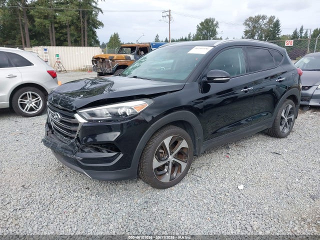 2016 Hyundai Tucson Limited მანქანა იყიდება აუქციონზე, vin: KM8J3CA24GU220981, აუქციონის ნომერი: 46101056