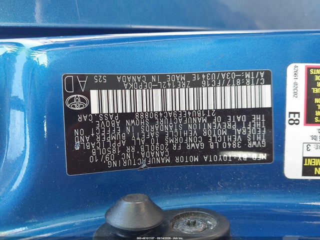 Продаж на аукціоні авто 2010 Toyota Corolla Le, vin: 2T1BU4EE9AC490888, номер лоту: 46101107