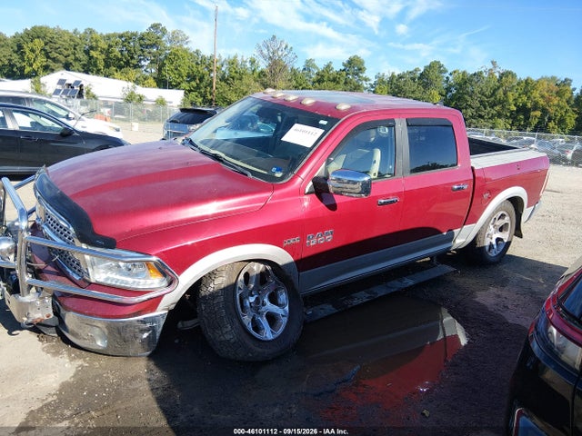 Продажа на аукционе авто 2013 Ram 1500 Laramie, vin: 1C6RR7NT6DS598623, номер лота: 46101112