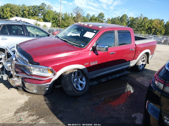 Продажа на аукционе авто 2013 Ram 1500 Laramie, vin: 1C6RR7NT6DS598623, номер лота: 46101112