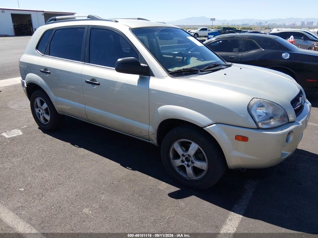 46101118 :رقم المزاد ، KM8JM12B47U585290 vin ، 2007 Hyundai Tucson Gls مزاد بيع