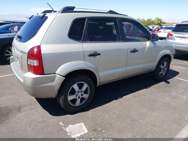46101118 :رقم المزاد ، KM8JM12B47U585290 vin ، 2007 Hyundai Tucson Gls مزاد بيع