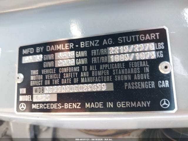 1983 Mercedes-benz 300 Dt მანქანა იყიდება აუქციონზე, vin: WDBAB33A3DB029635, აუქციონის ნომერი: 46101121