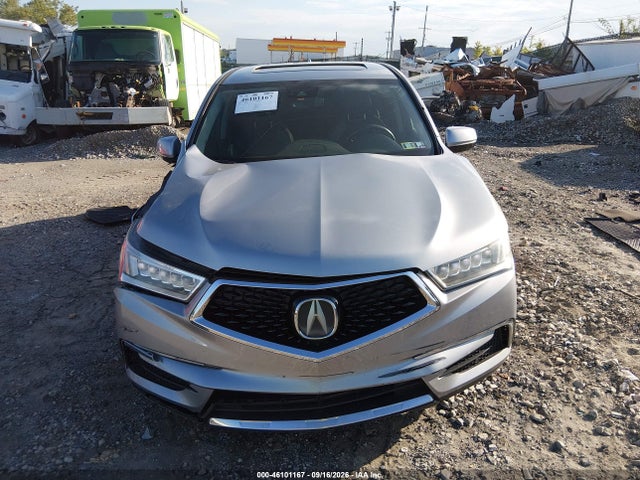 2017 Acura Mdx Technology Package მანქანა იყიდება აუქციონზე, vin: 5J8YD4H53HL003663, აუქციონის ნომერი: 46101167