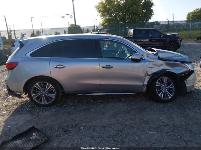 2017 Acura Mdx Technology Package მანქანა იყიდება აუქციონზე, vin: 5J8YD4H53HL003663, აუქციონის ნომერი: 46101167
