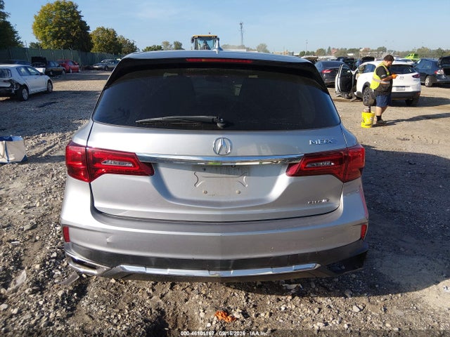 2017 Acura Mdx Technology Package მანქანა იყიდება აუქციონზე, vin: 5J8YD4H53HL003663, აუქციონის ნომერი: 46101167