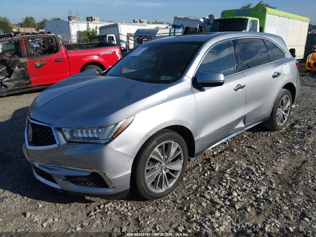 2017 Acura Mdx Technology Package მანქანა იყიდება აუქციონზე, vin: 5J8YD4H53HL003663, აუქციონის ნომერი: 46101167