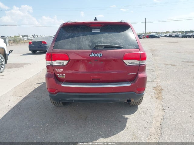 Продаж на аукціоні авто 2015 Jeep Grand Cherokee Limited, vin: 1C4RJFBG9FC215921, номер лоту: 46101179