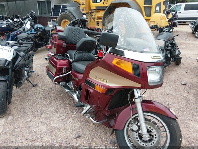 46101189 :رقم المزاد ، JKAZG9B121B512145 vin ، 2001 Kawasaki Zg1200 B مزاد بيع