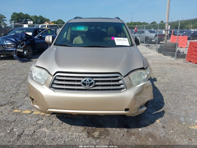 Продажа на аукционе авто 2008 Toyota Highlander, vin: JTEES41A282091685, номер лота: 46101224