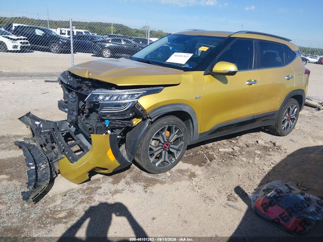 2022 Kia Seltos Sx Turbo მანქანა იყიდება აუქციონზე, vin: KNDETCA21N7253955, აუქციონის ნომერი: 46101263