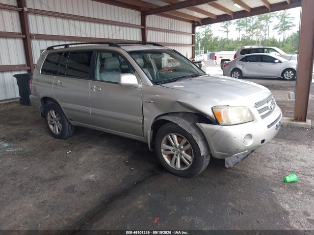 46101289 :رقم المزاد ، JTEEW21A860013560 vin ، 2006 Toyota Highlander Hybrid Limited V6 مزاد بيع