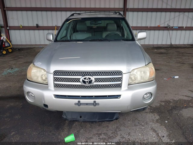46101289 :رقم المزاد ، JTEEW21A860013560 vin ، 2006 Toyota Highlander Hybrid Limited V6 مزاد بيع