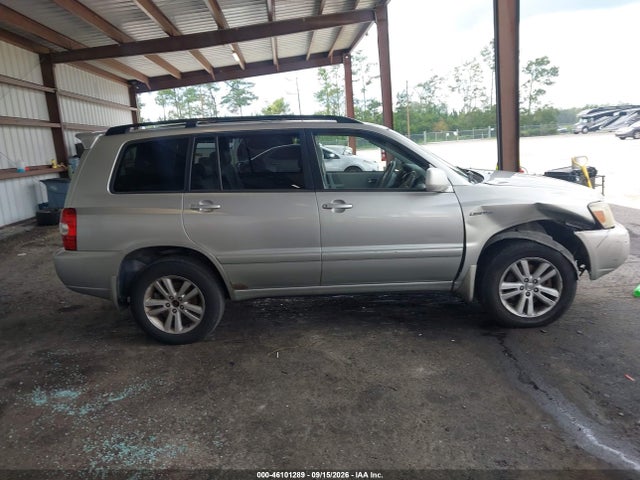 46101289 :رقم المزاد ، JTEEW21A860013560 vin ، 2006 Toyota Highlander Hybrid Limited V6 مزاد بيع