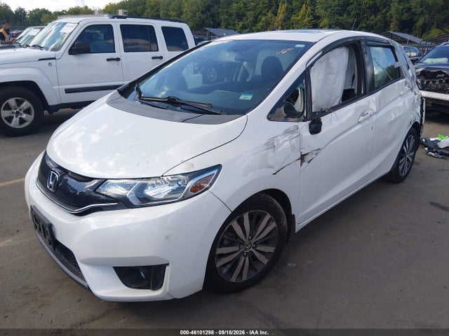 46101298 :رقم المزاد ، 3HGGK5H80FM725184 vin ، 2015 Honda Fit Ex/ex-l مزاد بيع