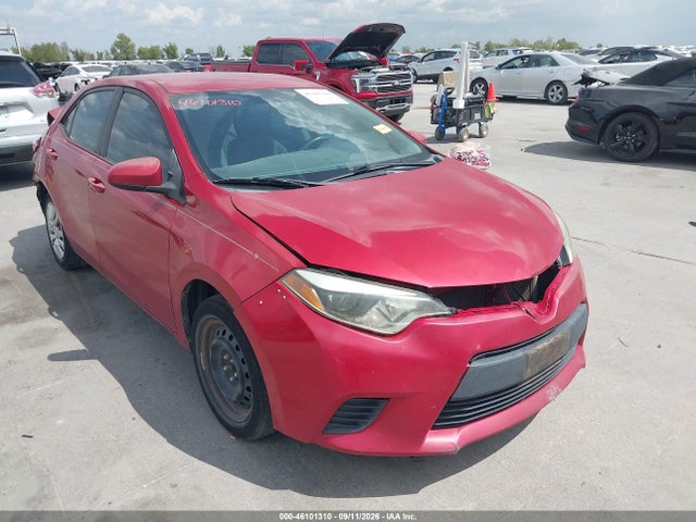 2014 Toyota Corolla Le მანქანა იყიდება აუქციონზე, vin: 5YFBURHE8EP147519, აუქციონის ნომერი: 46101310