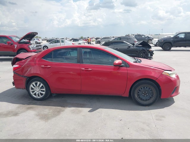 2014 Toyota Corolla Le მანქანა იყიდება აუქციონზე, vin: 5YFBURHE8EP147519, აუქციონის ნომერი: 46101310