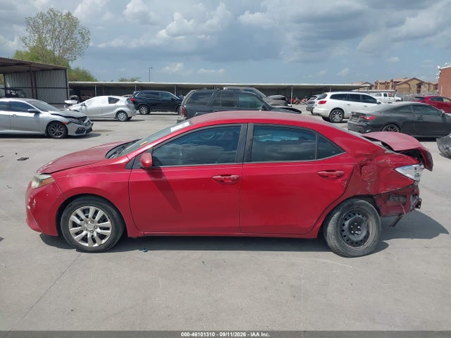 2014 Toyota Corolla Le მანქანა იყიდება აუქციონზე, vin: 5YFBURHE8EP147519, აუქციონის ნომერი: 46101310
