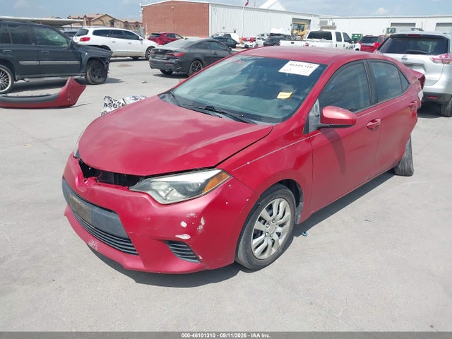 2014 Toyota Corolla Le მანქანა იყიდება აუქციონზე, vin: 5YFBURHE8EP147519, აუქციონის ნომერი: 46101310
