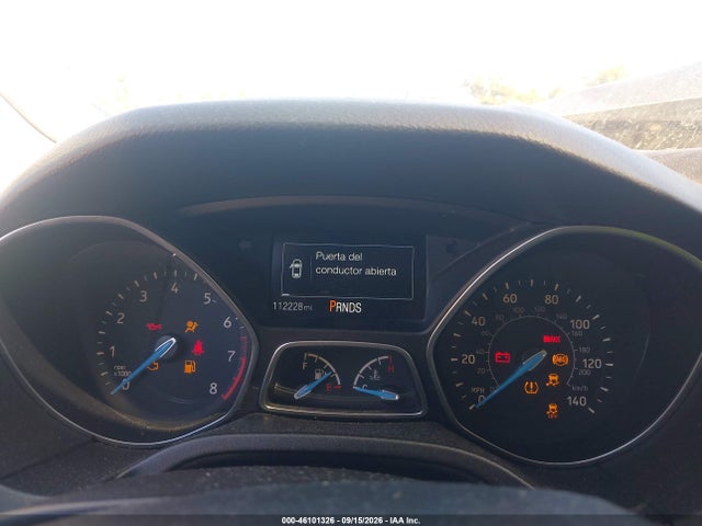 2015 Ford Focus Se მანქანა იყიდება აუქციონზე, vin: 1FADP3K22FL209461, აუქციონის ნომერი: 46101326