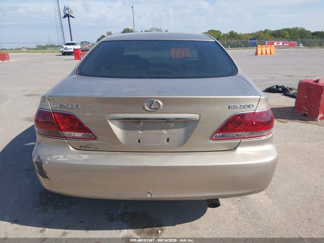 2005 Lexus Es 330 მანქანა იყიდება აუქციონზე, vin: JTHBA30G255095240, აუქციონის ნომერი: 46101347