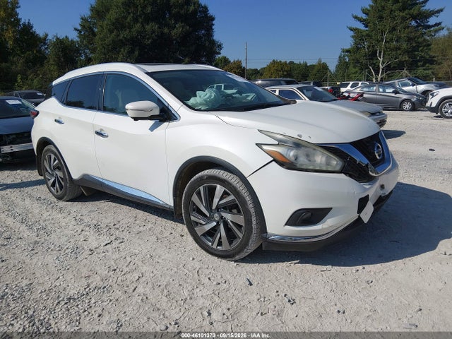 Aukcja sprzedaży 2015 Nissan Murano Platinum, vin: 5N1AZ2MG9FN212660, numer aukcji: 46101379