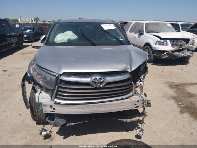 46101380 :رقم المزاد ، 5TDYKRFH7ES037159 vin ، 2014 Toyota Highlander Limited V6 مزاد بيع