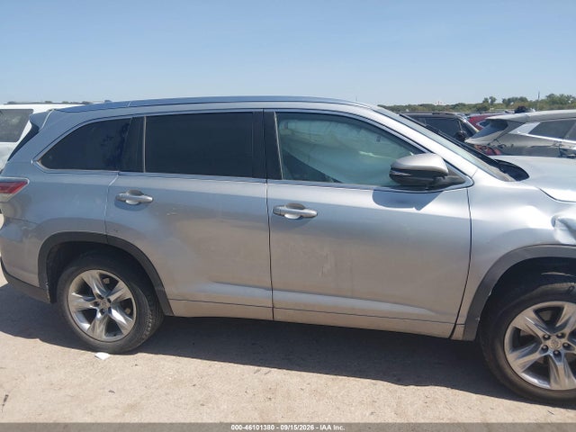 46101380 :رقم المزاد ، 5TDYKRFH7ES037159 vin ، 2014 Toyota Highlander Limited V6 مزاد بيع