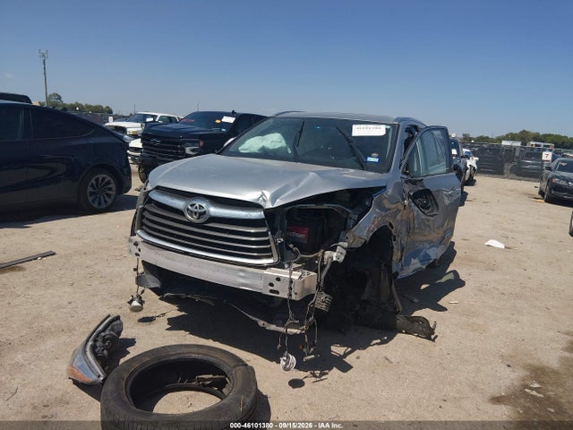 46101380 :رقم المزاد ، 5TDYKRFH7ES037159 vin ، 2014 Toyota Highlander Limited V6 مزاد بيع