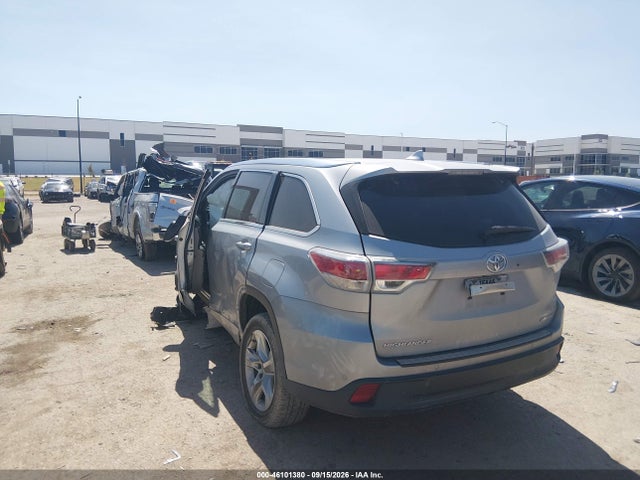 46101380 :رقم المزاد ، 5TDYKRFH7ES037159 vin ، 2014 Toyota Highlander Limited V6 مزاد بيع
