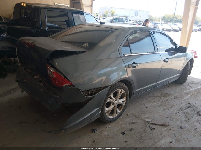 46101412 :رقم المزاد ، 3FAHP0HA4CR121250 vin ، 2012 Ford Fusion Se مزاد بيع