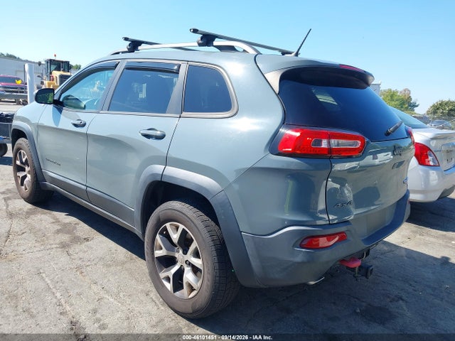 2014 Jeep Cherokee Trailhawk მანქანა იყიდება აუქციონზე, vin: 1C4PJMBS5EW134668, აუქციონის ნომერი: 46101451