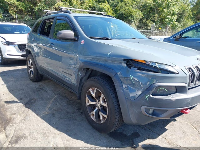 2014 Jeep Cherokee Trailhawk მანქანა იყიდება აუქციონზე, vin: 1C4PJMBS5EW134668, აუქციონის ნომერი: 46101451