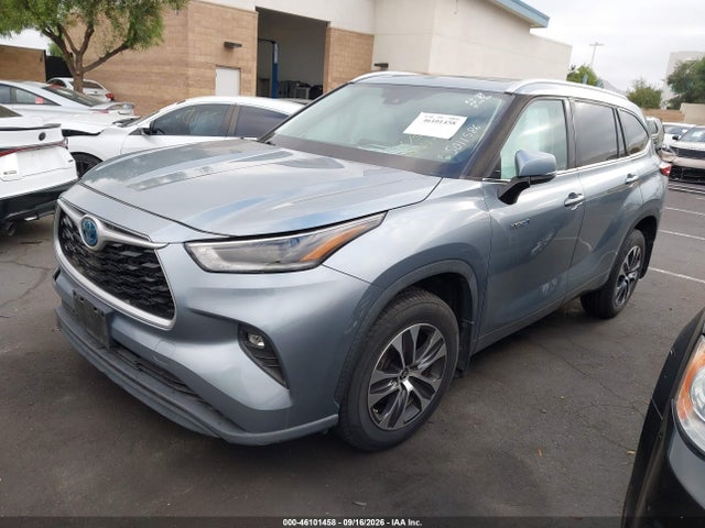 Aukcja sprzedaży 2021 Toyota Highlander Hybrid Xle, vin: 5TDHARAH5MS011586, numer aukcji: 46101458