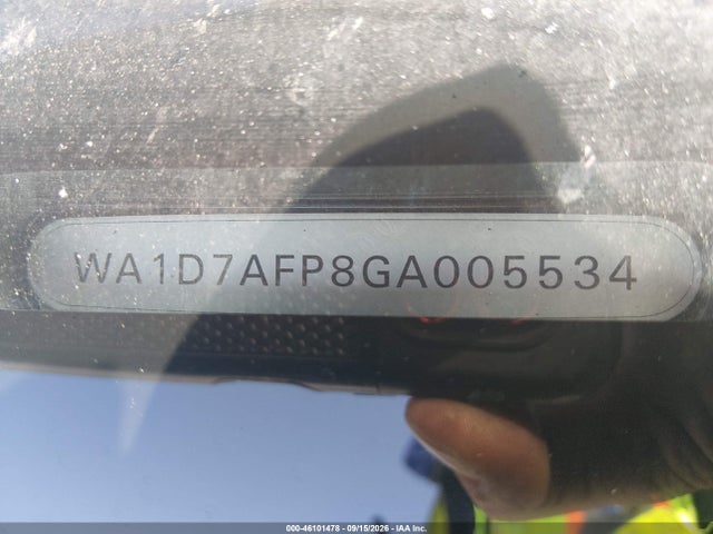 46101478 :رقم المزاد ، WA1D7AFP8GA005534 vin ، 2016 Audi Q5 3.0t Premium Plus مزاد بيع