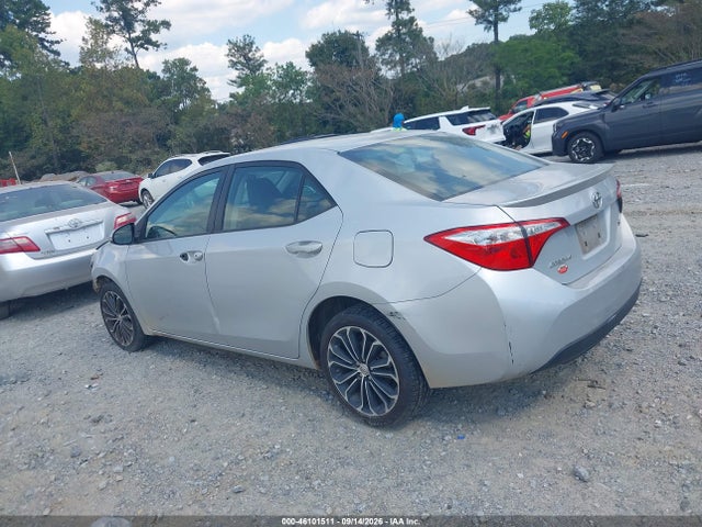 2016 Toyota Corolla S Plus მანქანა იყიდება აუქციონზე, vin: 2T1BURHE8GC726741, აუქციონის ნომერი: 46101511