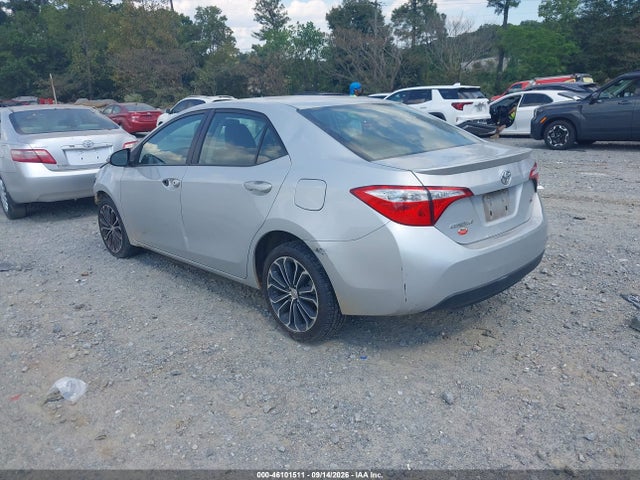 2016 Toyota Corolla S Plus მანქანა იყიდება აუქციონზე, vin: 2T1BURHE8GC726741, აუქციონის ნომერი: 46101511