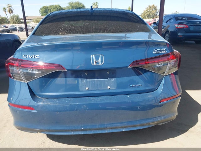 Продаж на аукціоні авто 2025 Honda Civic Hybrid Sport/sport Touring, vin: 2HGFE4F87SH304023, номер лоту: 46101520