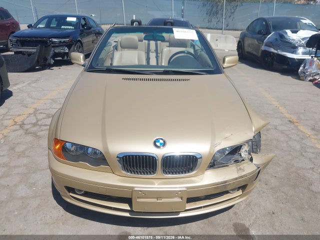 46101575 :رقم المزاد ، WBABS33431JY56808 vin ، 2001 Bmw 325ci مزاد بيع