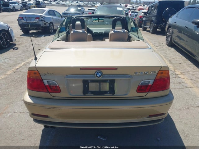 46101575 :رقم المزاد ، WBABS33431JY56808 vin ، 2001 Bmw 325ci مزاد بيع
