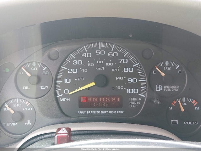 1997 Chevrolet Astro Upfitter Pkg. მანქანა იყიდება აუქციონზე, vin: 1GBDM19W7VB128335, აუქციონის ნომერი: 46101645