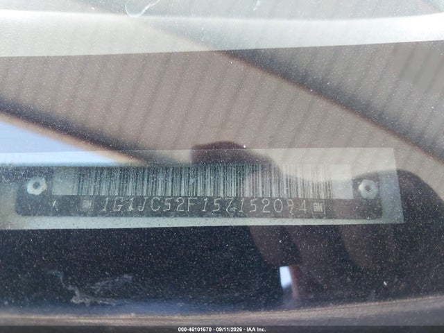 46101670 :رقم المزاد ، 1G1JC52F157152094 vin ، 2005 Chevrolet Cavalier مزاد بيع