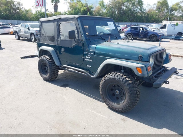 Aukcja sprzedaży 1997 Jeep Wrangler Sport, vin: 1J4FY19S1VP426110, numer aukcji: 46101703