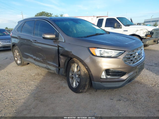 2019 Ford Edge Titanium მანქანა იყიდება აუქციონზე, vin: 2FMPK4K99KBB54604, აუქციონის ნომერი: 46101707