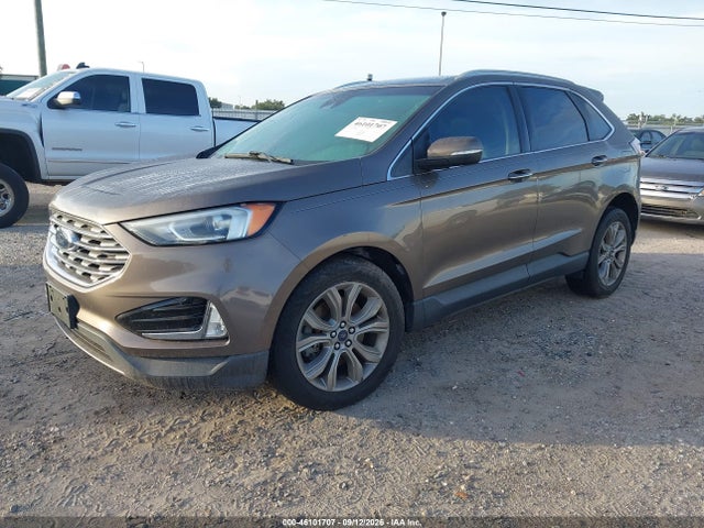 2019 Ford Edge Titanium მანქანა იყიდება აუქციონზე, vin: 2FMPK4K99KBB54604, აუქციონის ნომერი: 46101707