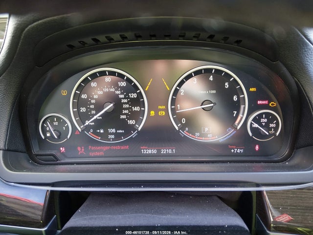Aukcja sprzedaży 2012 Bmw 750li Xdrive, vin: WBAKC8C56CC437829, numer aukcji: 46101738