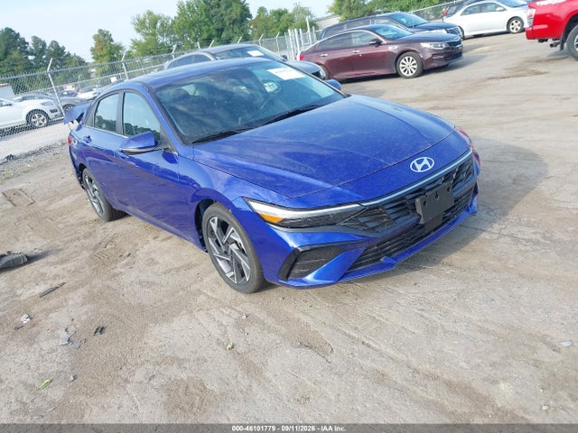 2025 Hyundai Elantra Limited მანქანა იყიდება აუქციონზე, vin: KMHLP4DG4SU054691, აუქციონის ნომერი: 46101779