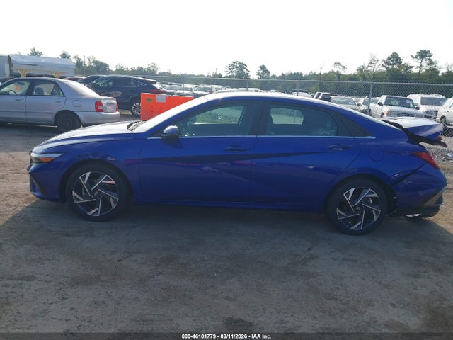 46101779 :رقم المزاد ، KMHLP4DG4SU054691 vin ، 2025 Hyundai Elantra Limited مزاد بيع
